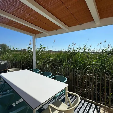 La Perle Rose Standing 5 Etoiles Avec Piscine Jacuzzi Et Superbe Vue Villa Aigues-Mortes
